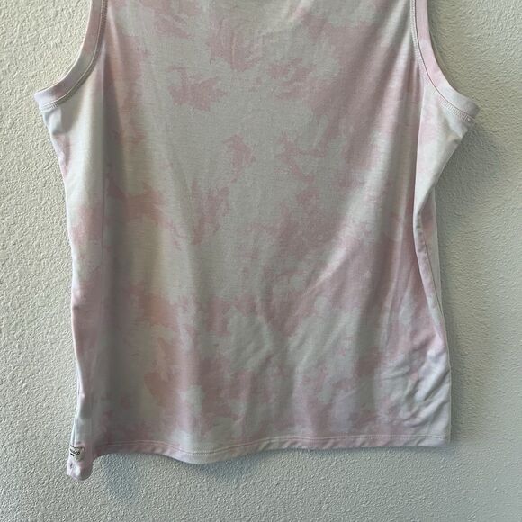 Toad & Co Women's Tank Top Size Med Swifty Pocket Tank Pink Tie Dyed - Picture 9 of 14